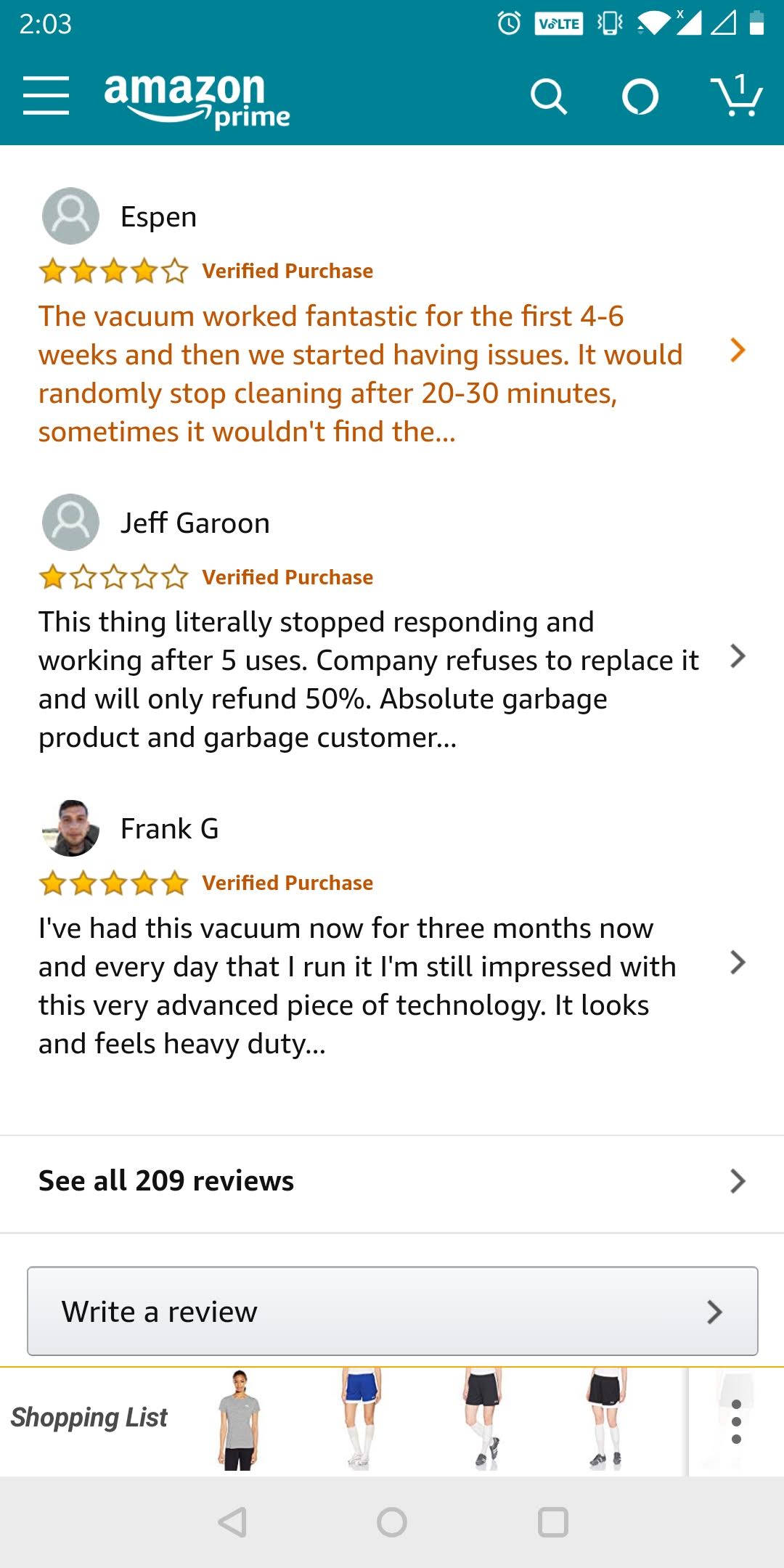Amazon Reviews