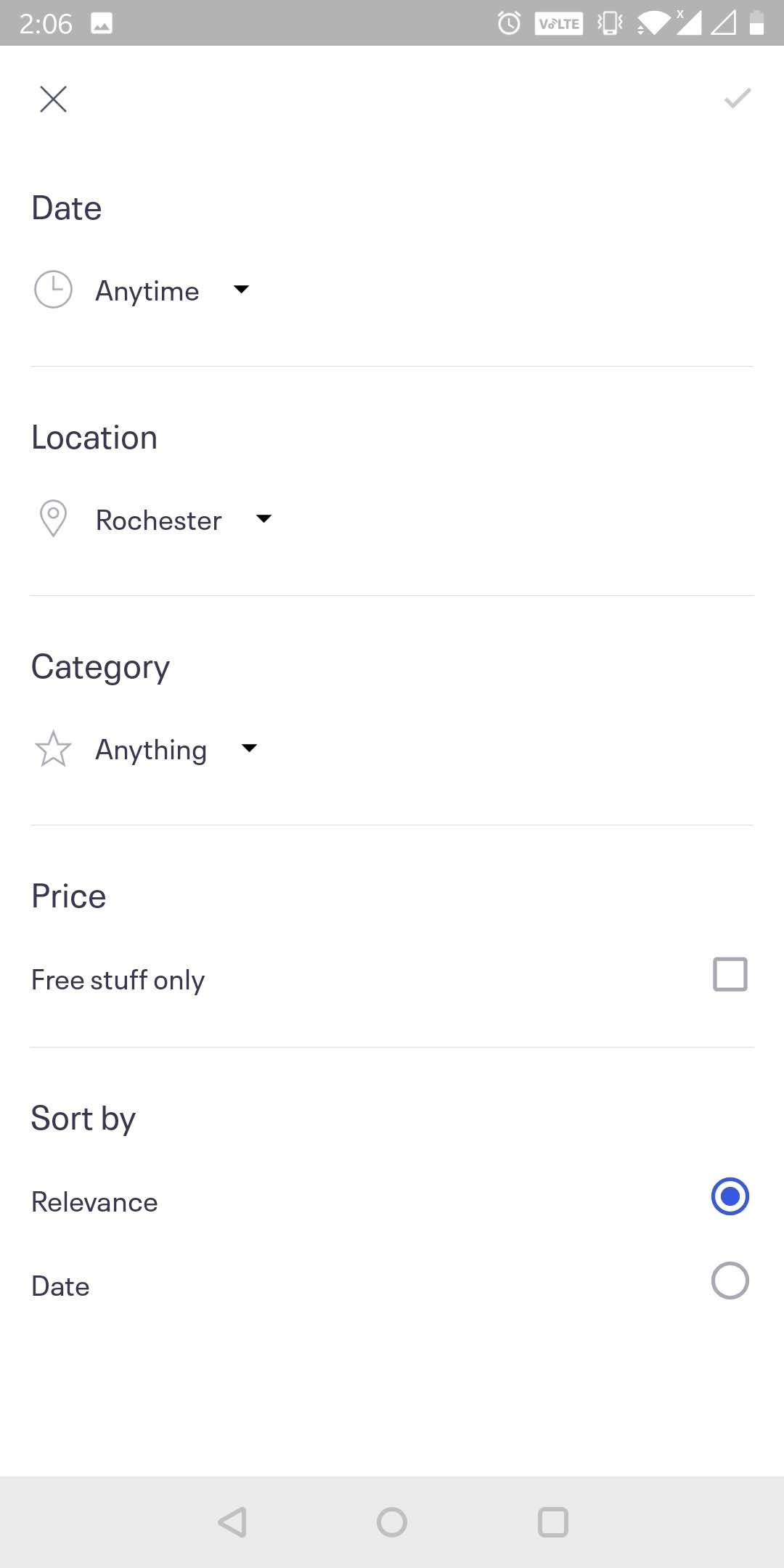 Filter Feature
